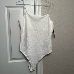 large white body suit
